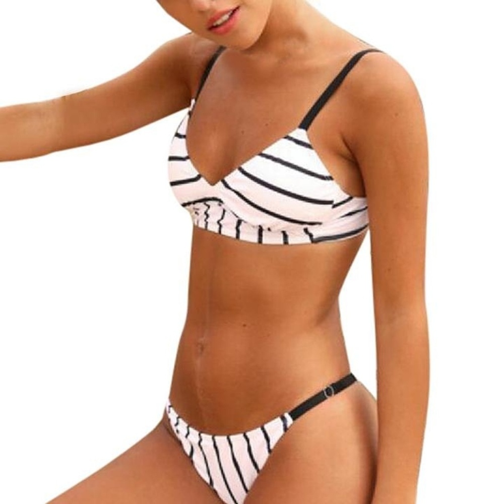 "A Strisce" Ultra Sexy Push Up Padded Bikini